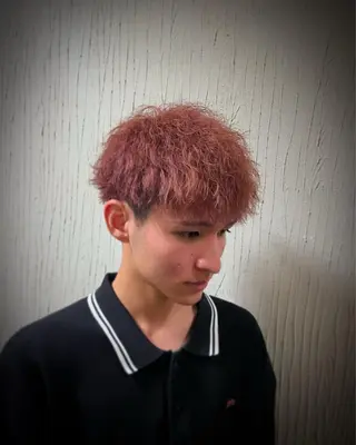 ショート カラー メンズ 【メンズ特化】金沢 /片町　髙木　功基のヘアスタイル