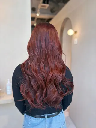 ロング 似合わせレイヤー🪽 グレージュ🪽のあのヘアスタイル