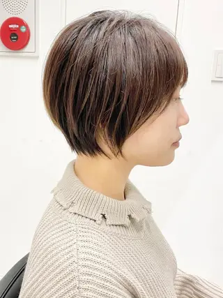 ショート カラー ヘアアレンジ 似合わせ専門美容師 なかじまのヘアスタイル