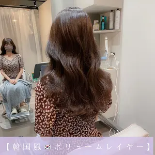 ロング LOMA🇰🇷 銀座クボタのヘアスタイル