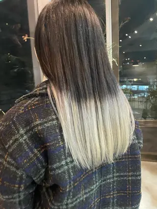 ロング カラー 高橋 りかのヘアスタイル