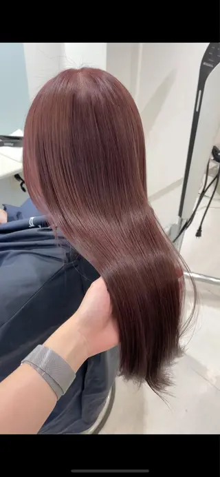 ロング カラー ParveMix 🩶🫧入江 香名のヘアスタイル