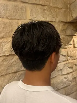 パーマ メンズ Luce 府中【ルーチェ フチュウ】所属・Luce fuchu シミズ アカネのヘアスタイル
