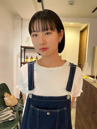 ショート 金井 美悠のヘアスタイル