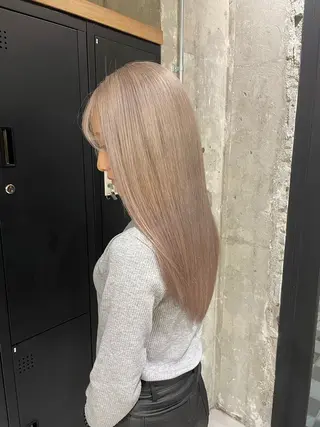 ロング 🦋MAHO🦋 デザインカラーのヘアスタイル