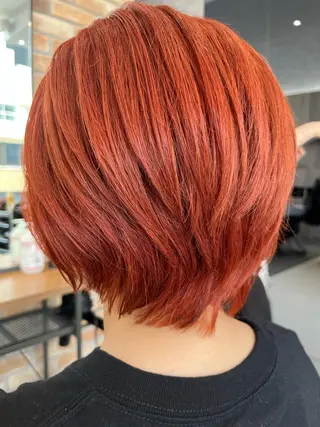 ショート LucksiMie ginza 明松のヘアスタイル