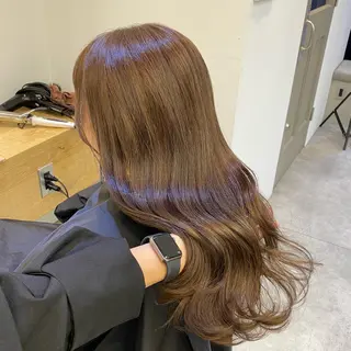 ロング カラー 佐藤 幸輝のヘアスタイル
