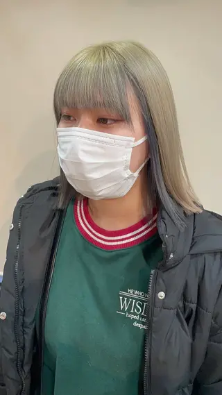 ミディアム カラー noa.所属・🎨カラー専門家🎨 チャーリーのヘアスタイル