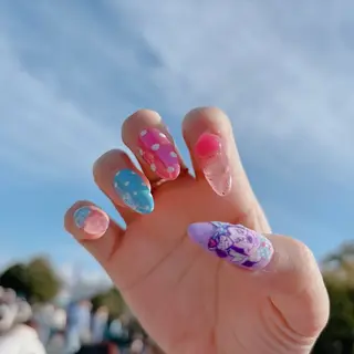 韓国ガーリー🎀 大垣🤍ななみのネイルデザイン