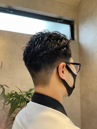 ショート パーマ _White泉佐野店所属・佐々木  まゆかのヘアスタイル