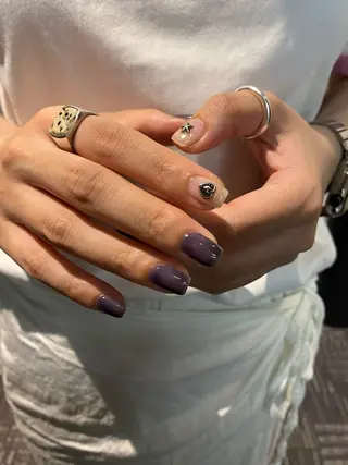 ネイル ニュアンス / 鉱物 natsukiのネイルデザイン