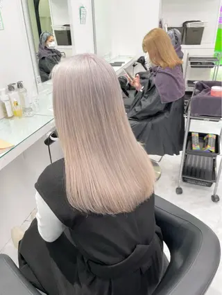 ロング カラー ヘアアレンジ 淡色/髪質改善/ レイヤー/藍斗のヘアスタイル