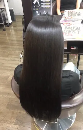 ロング 佐々野✂️縮毛矯正 /レイヤーカット🫧のヘアスタイル