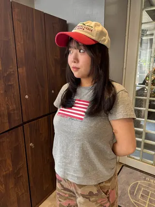 セミロング カラー 画 kirikaのヘアスタイル