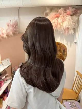 ロング ♡韓国/レイヤー カット/Ayana♡のヘアスタイル