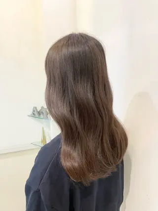 ロング カラー 髪質改善カラー🤍 エクステ✨君島由実子のヘアスタイル