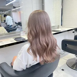 ロング カラー トレンドカラー🩵 羽衣🎀横浜🪄ྀིのヘアスタイル