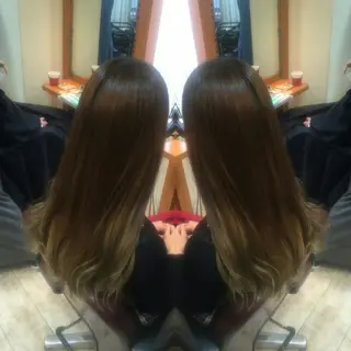 セミロング ロング カラー ヘアアレンジ TRUNS髪質改善所属・100%髪質改善特化 TRUNSのヘアスタイル