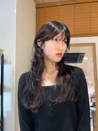 ロング カラー 産休中です 艶カラー♡オカのヘアスタイル