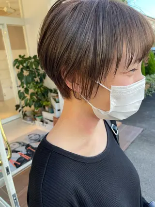 ショート 鶴岡で縮毛矯正なら お任せ！ハヤシナオミのヘアスタイル