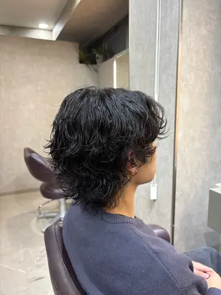 パーマ メンズ Flag hair所属・しゅり Flag hairのヘアスタイル