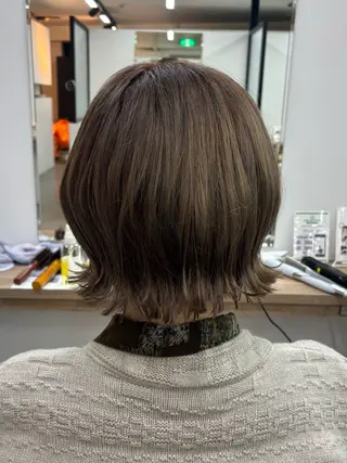 ショート カラー Hair art chiffon 池袋西口店所属・カットモデル募集中 💇🏻　福田彩南のヘアスタイル