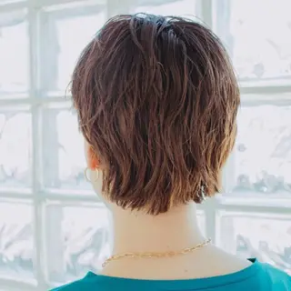 ショート カラー ハイトーン/ボブ/ ハイライト🌱ᩚ涼介のヘアスタイル