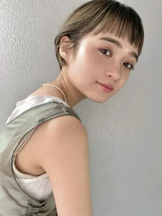 ショート 🌼U24 ヘアデザインラボのヘアスタイル