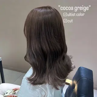 ミディアム カラー ミディアムヘア Chifumiのヘアスタイル