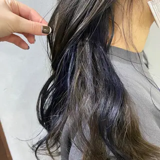 ロング カラー 舟橋 りんかのヘアスタイル