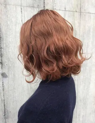 ミディアム カラー パーマ ヘアアレンジ メンズ 髪質改善🫧ベージュ 椙山 響のヘアスタイル