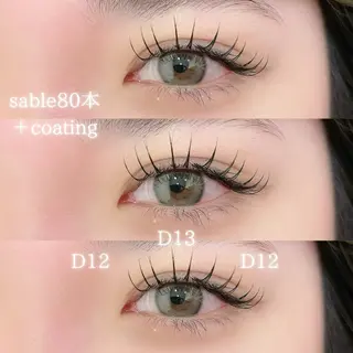 マツエク・マツパ Babe 天神 ayamiのマツエク・マツパデザイン