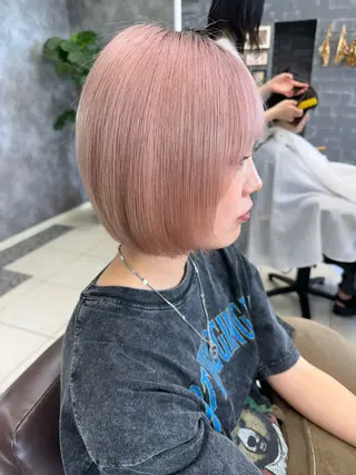 ショート SHUN/ブリーチ/ カラー/臼井/佐倉のヘアスタイル