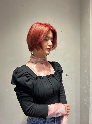 ショート カラー Lilly所属・成田 智彩のヘアスタイル