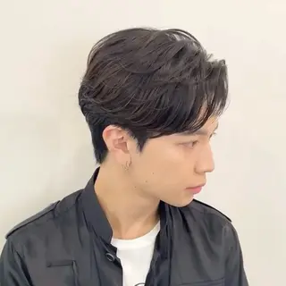 メンズ COALL nex the salon所属・透け感グレージュ ふうか　渋谷のヘアスタイル