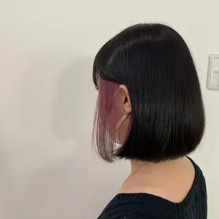 ミディアム カラー 関野 大悟のヘアスタイル