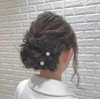 ロング ヘアアレンジ 岡田詩織 MODE Ks松原店のヘアスタイル