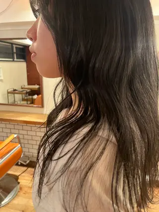 ロング 土田 大珠のヘアスタイル
