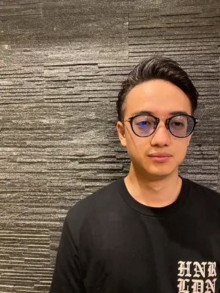 ショート ヒロ銀座所属・牧 颯斗のヘアスタイル