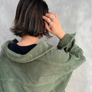 ショート カラー _WHITE 難波本店のヘアスタイル