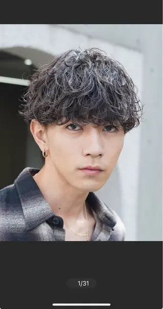 パーマ メンズ fifth小峰 悠里のヘアスタイル