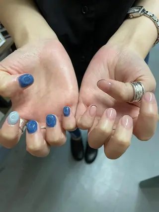 ネイル ゆびノさき茨木店 ニュアンス/アートのネイルデザイン