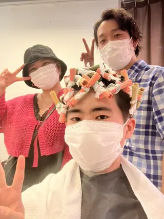 カラー パーマ メンズ トレンドパーマ‼️ NAOKI💥のヘアスタイル