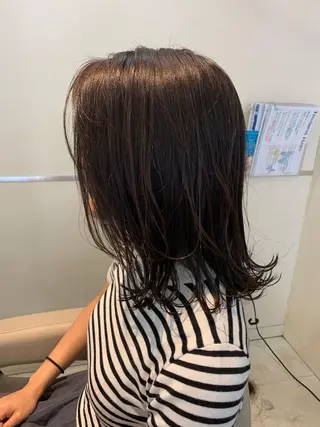 ミディアム 本田 卓也のヘアスタイル