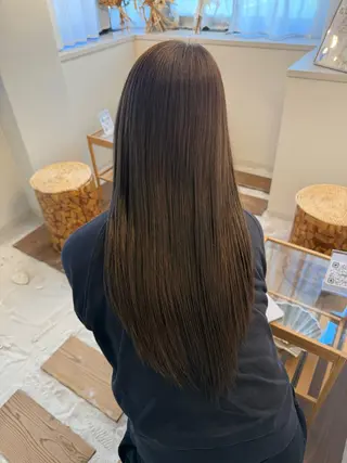 カラー ココルアナ所属・ゆう/大阪豊中/海外 カラー/艶カラーのヘアスタイル