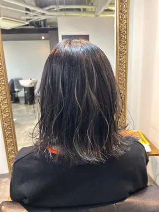 ミディアム uhiyama shotarouのヘアスタイル