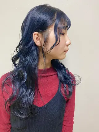 ロング カラー hair &eye LAWE.店長のヘアスタイル