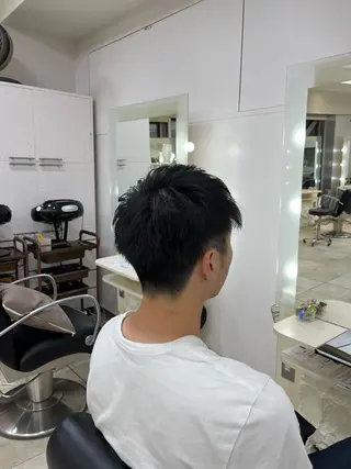 ショート 韓国レイヤー×モテ髪 /MITSUKI🤍のヘアスタイル