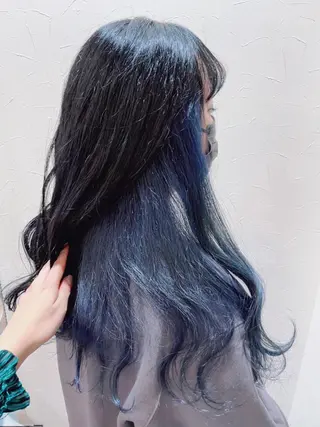 ロング カラー ARISA🦋推し・ アニメカラー/派手髪のヘアスタイル