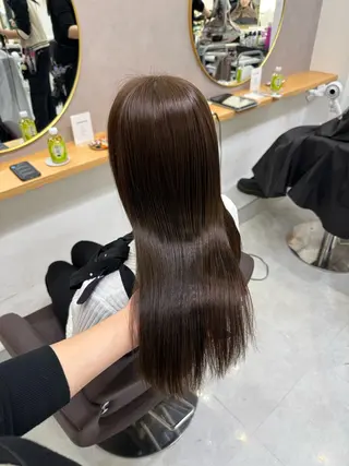 ロング カラー ヘアアレンジ 💗横浜美容室 💗HARUNAのヘアスタイル